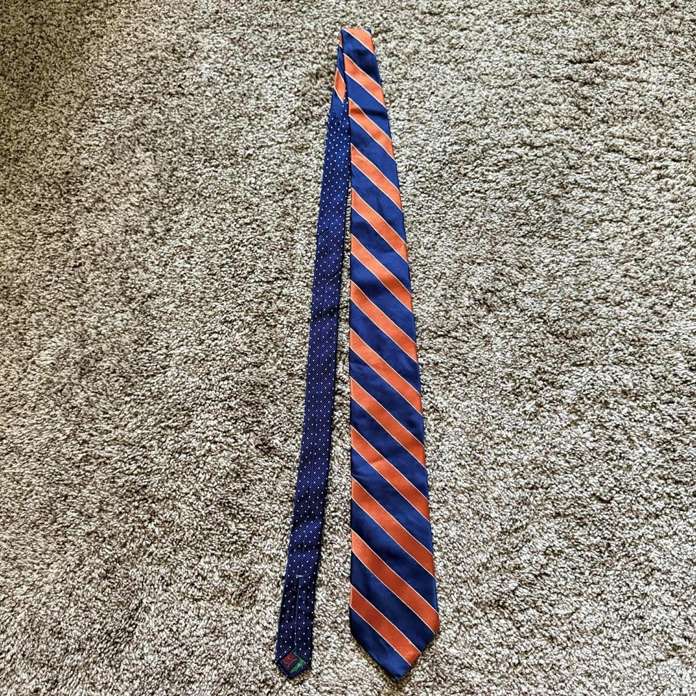 Tommy Hilfiger Silk Necktie Striped &‎ Polka Dot Classic Business